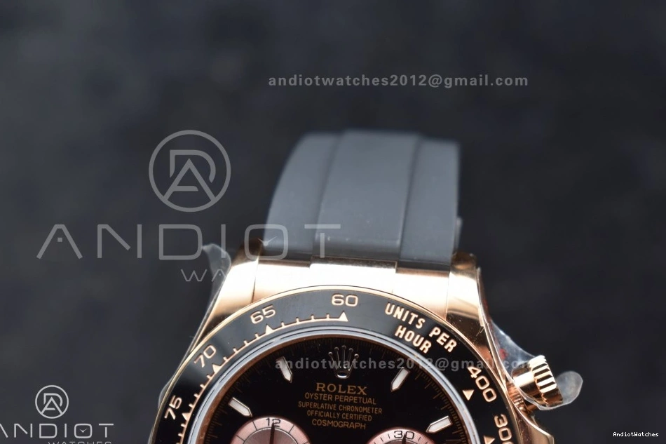Dial Best Black Strap Oysterflex SH4131 Daytona 799 QF Edition 1:1 MultiPurpose 126515 (Weighted) RG on V6 0906